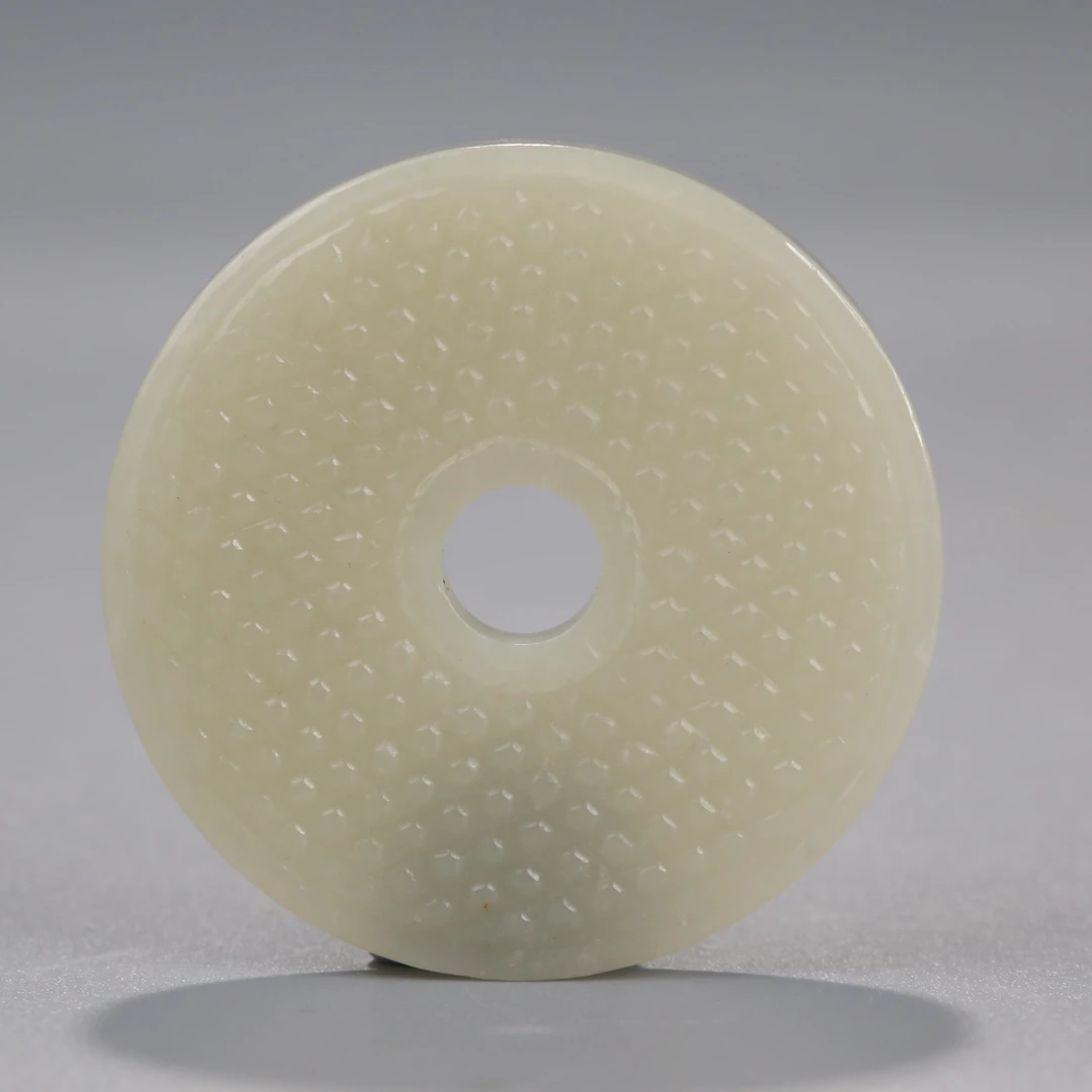 AABS231218005*【南京文物】创汇期和田玉谷纹壁