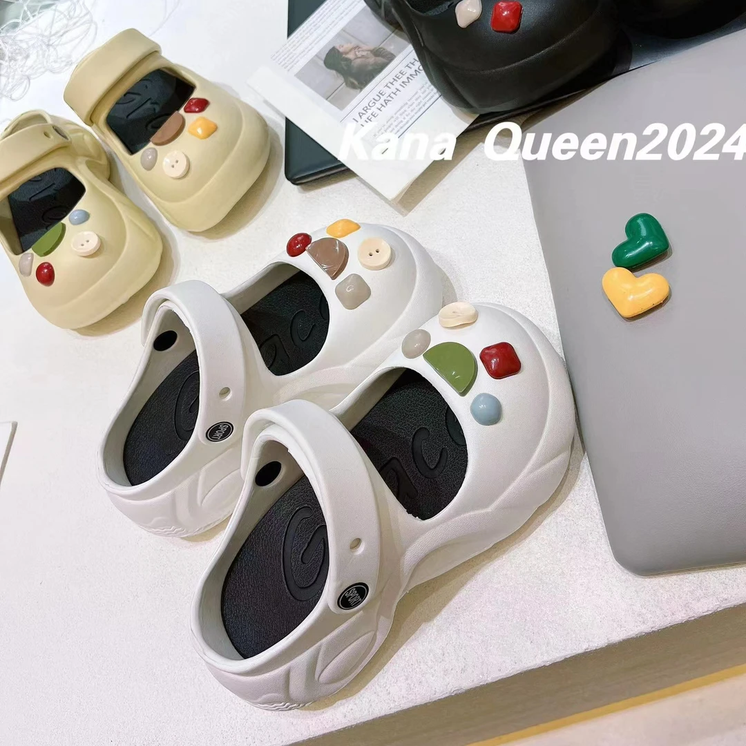 时尚休闲包头拖鞋鞋子上脚舒服百搭666货号