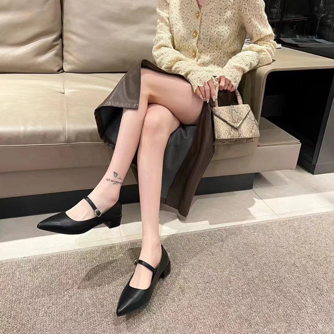 时尚尖头时装鞋鞋子上脚舒服百搭1009-2货号