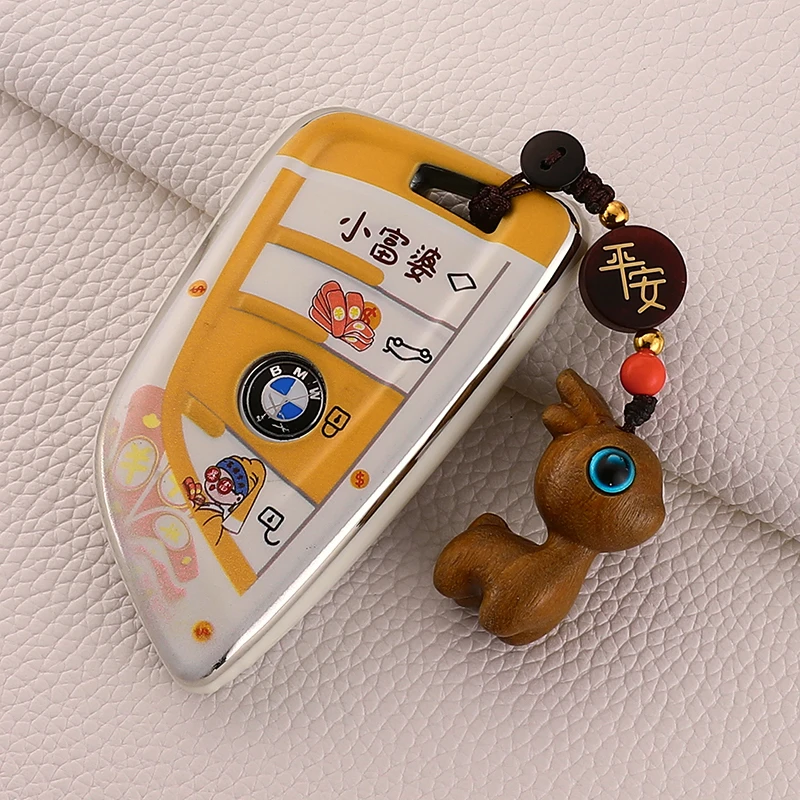 宝马钥匙套x3三系x5五系x1刀锋i3汽车530女325li扣5系3系1系ix3壳