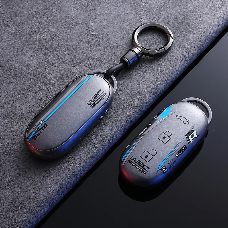 理想L7钥匙套专用L8汽车l6高档男士锁匙扣2023款L9MAX全包保护壳