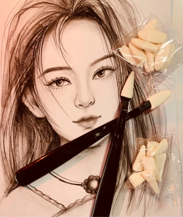 梁老师同款揉擦刀揉擦过渡渐变色绘画套装