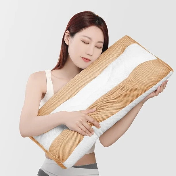 艾草·决明子草本·助眠护颈·荞麦牵引枕·A类亲肤透气安睡舒缓压力