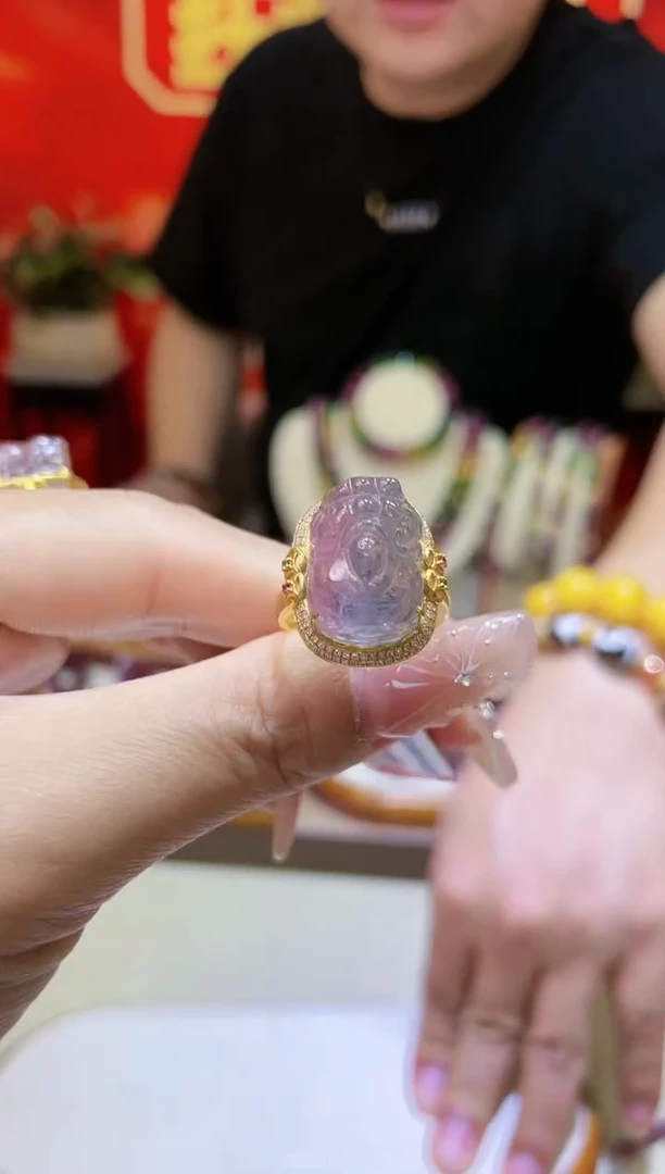 【闪购商品】碧玺戒指18K金镶嵌@@ZY40628022