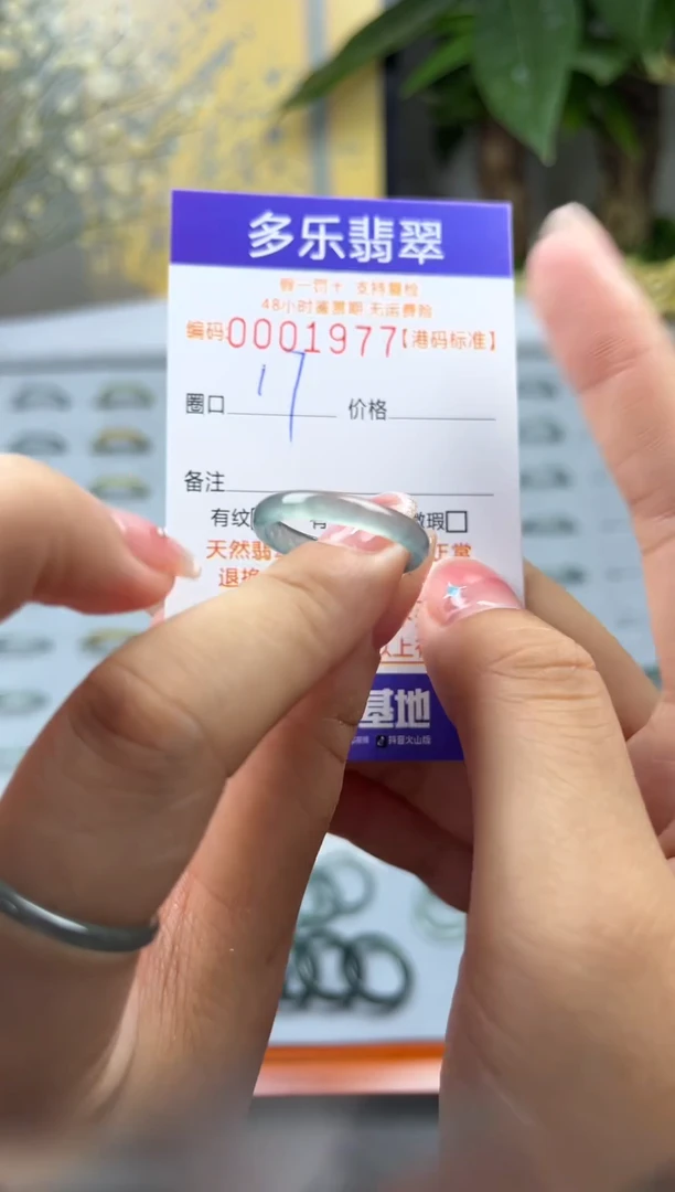 【闪购商品】翡翠戒指未镶嵌天然a货翡翠戒圈
