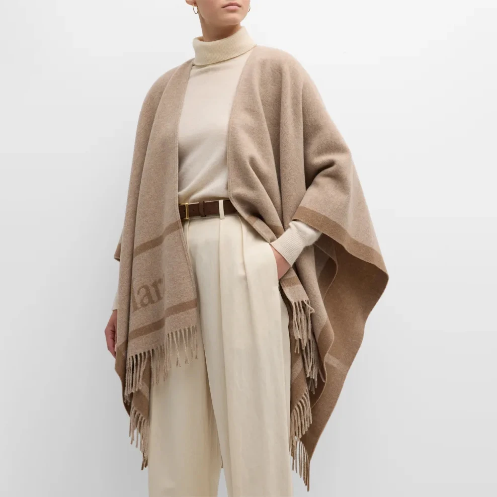 【预售 专柜6600】Max Mara 女士时尚百搭披肩 Hilde 002