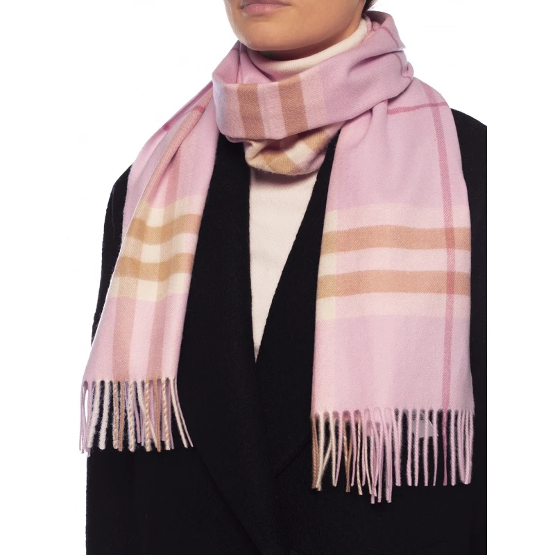 【保税仓 专柜5500】BURBERRY巴宝莉羊绒保暖围巾80226781