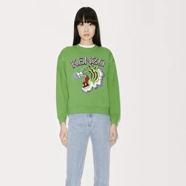 【预售 专柜价3099元】Kenzo/肯佐 女士时尚休闲卫衣 FD62SW0954MF