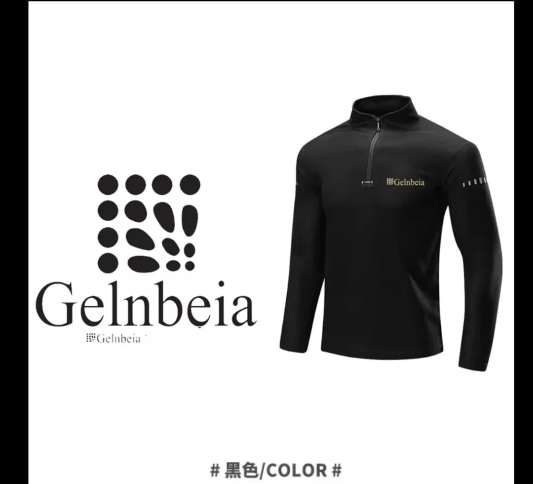 03新款秋冬加厚半拉链长袖衫