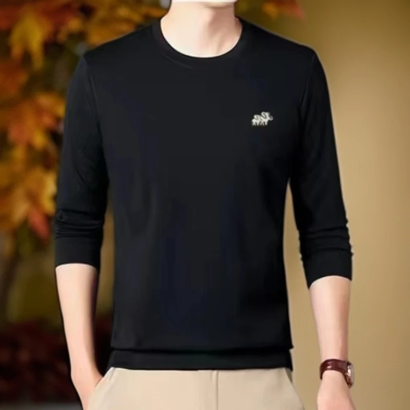 60808高品质小象圆领长袖卫衣