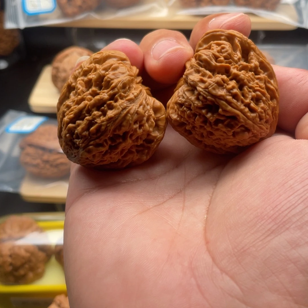 文玩核桃吊坠文玩南疆天残脚40