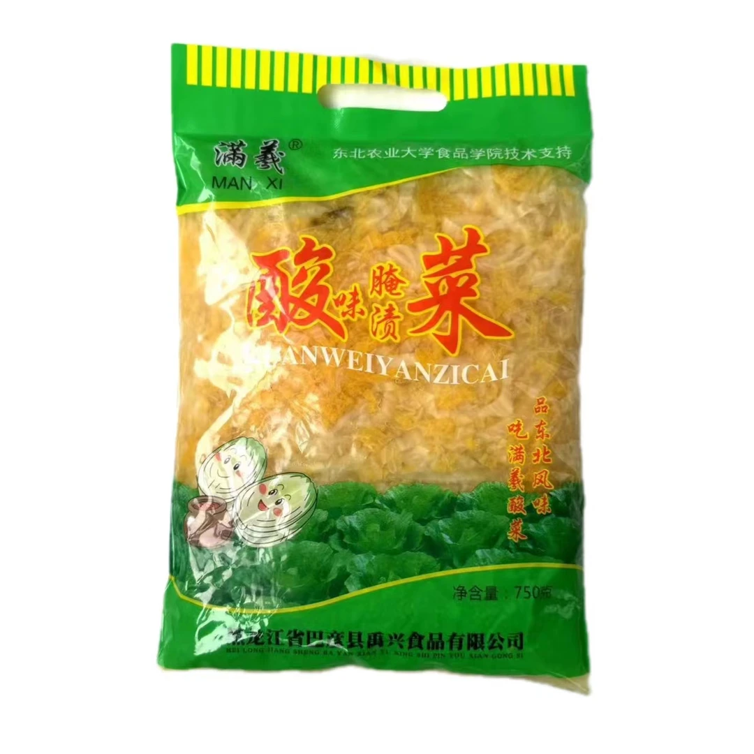 东北特产满羲酸菜750克乳酸菌发酵传统酸菜丝白菜腌制农家腌菜