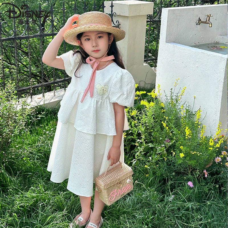 【小影夫妇专属】迪士尼华夫格女童连衣裙高腰线公主裙DB321YY66