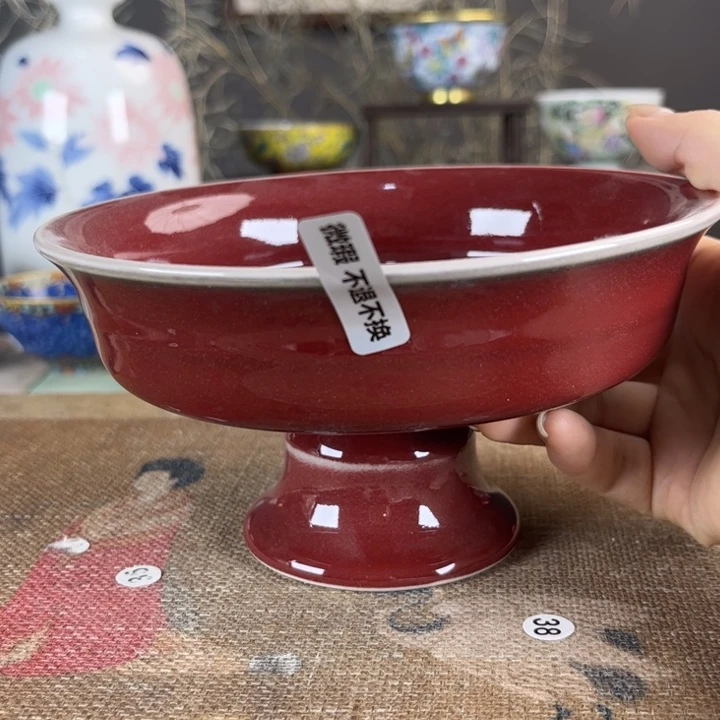 摆件景德镇陶瓷茶杯多人