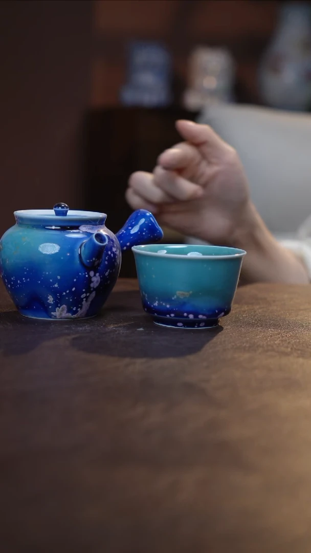 【闪购商品】杯景德镇陶瓷杯碗柴烧多人