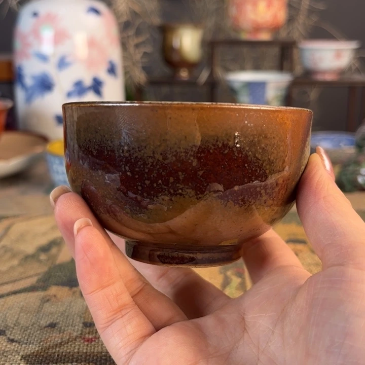 摆件景德镇陶瓷茶杯多