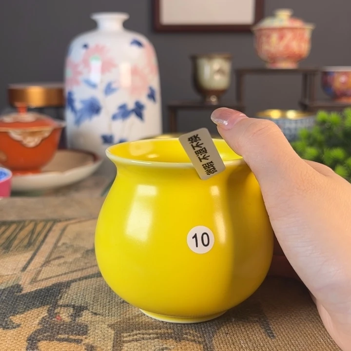 摆件H***y景德镇陶瓷茶杯多的