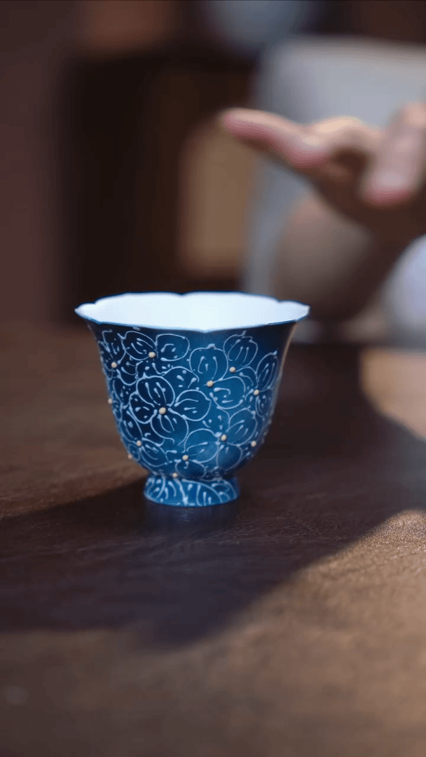 【闪购商品】杯景德镇陶瓷杯碗柴烧多人