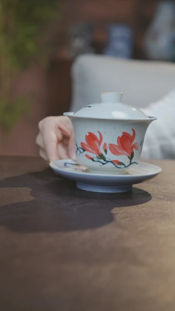 【闪购商品】杯景德镇陶瓷杯碗柴烧多人