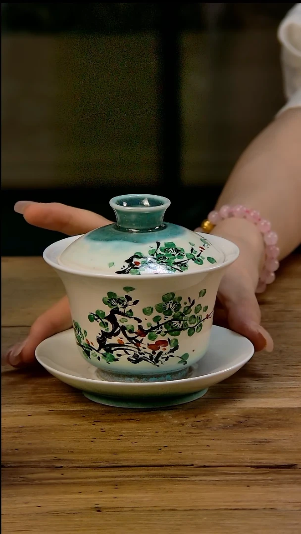 【闪购商品】杯景德镇陶瓷杯碗柴烧多人