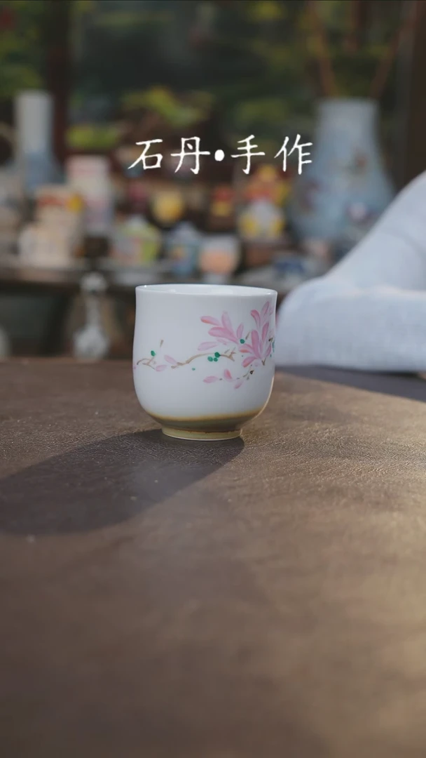 【闪购商品】杯景德镇陶瓷杯碗柴烧多人