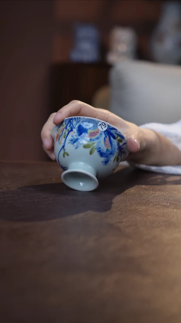 【闪购商品】杯景德镇陶瓷杯碗柴烧多人