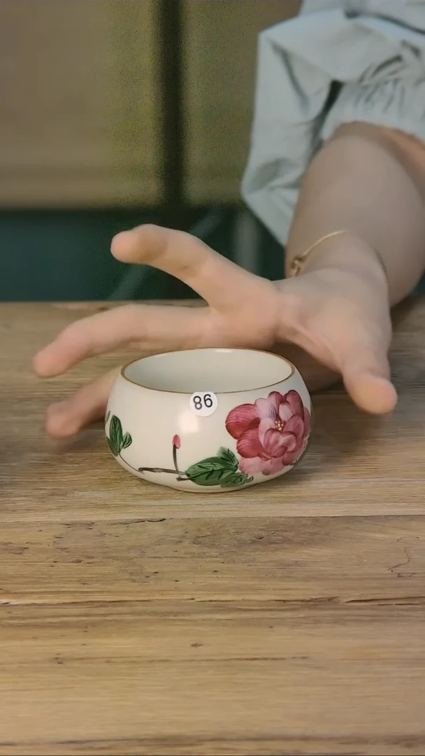 【闪购商品】杯景德镇陶瓷杯碗柴烧多人