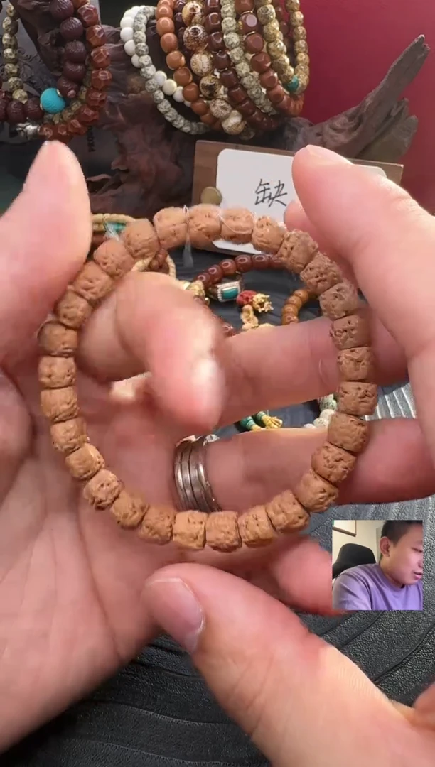 【闪购商品】金刚菩提手串文玩佛手手串