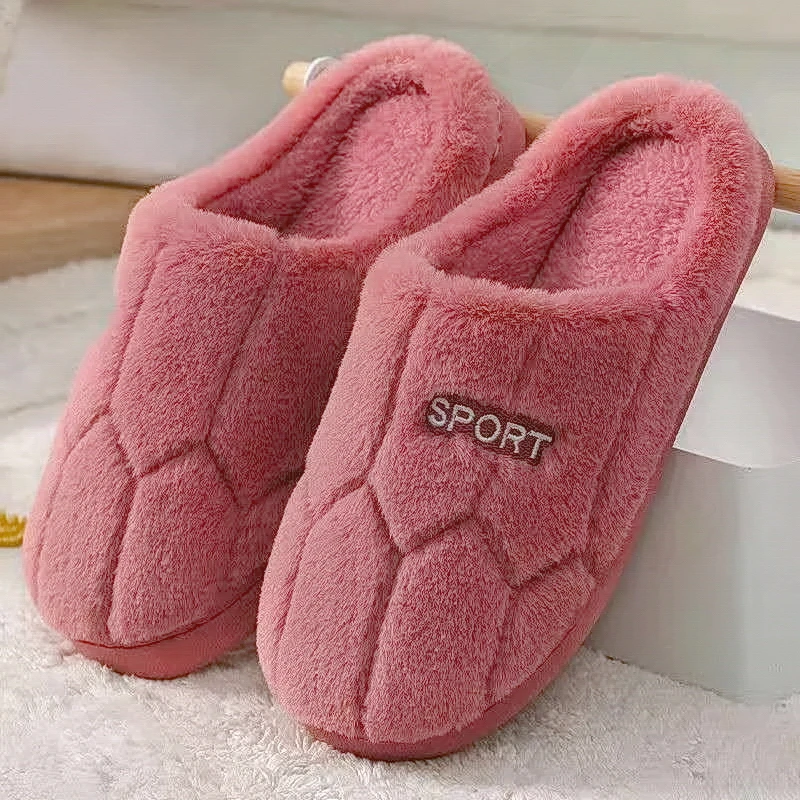 冬天棉拖鞋男加厚保暖爆款暖脚网红温馨舒适棉托室内高级毛拖鞋女