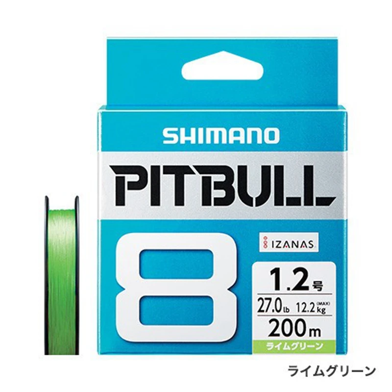 PITBULL2018年新款4编8编12编路亚专用PE线 渔线日本