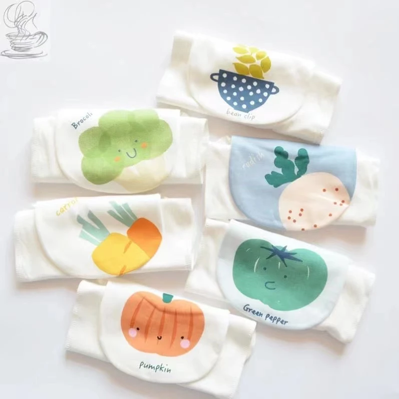 2条装小号儿童宝宝棉毛吸汗巾