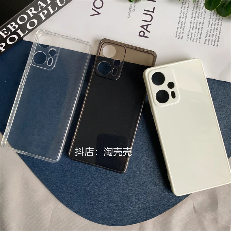 红米note12 Turbo手机壳新款简约透明软壳note12Pro防摔plus探索