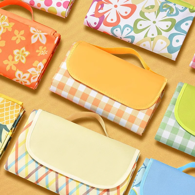 【原始人野餐垫】防潮布户外露营地垫便携带防水加厚野炊草坪春游垫