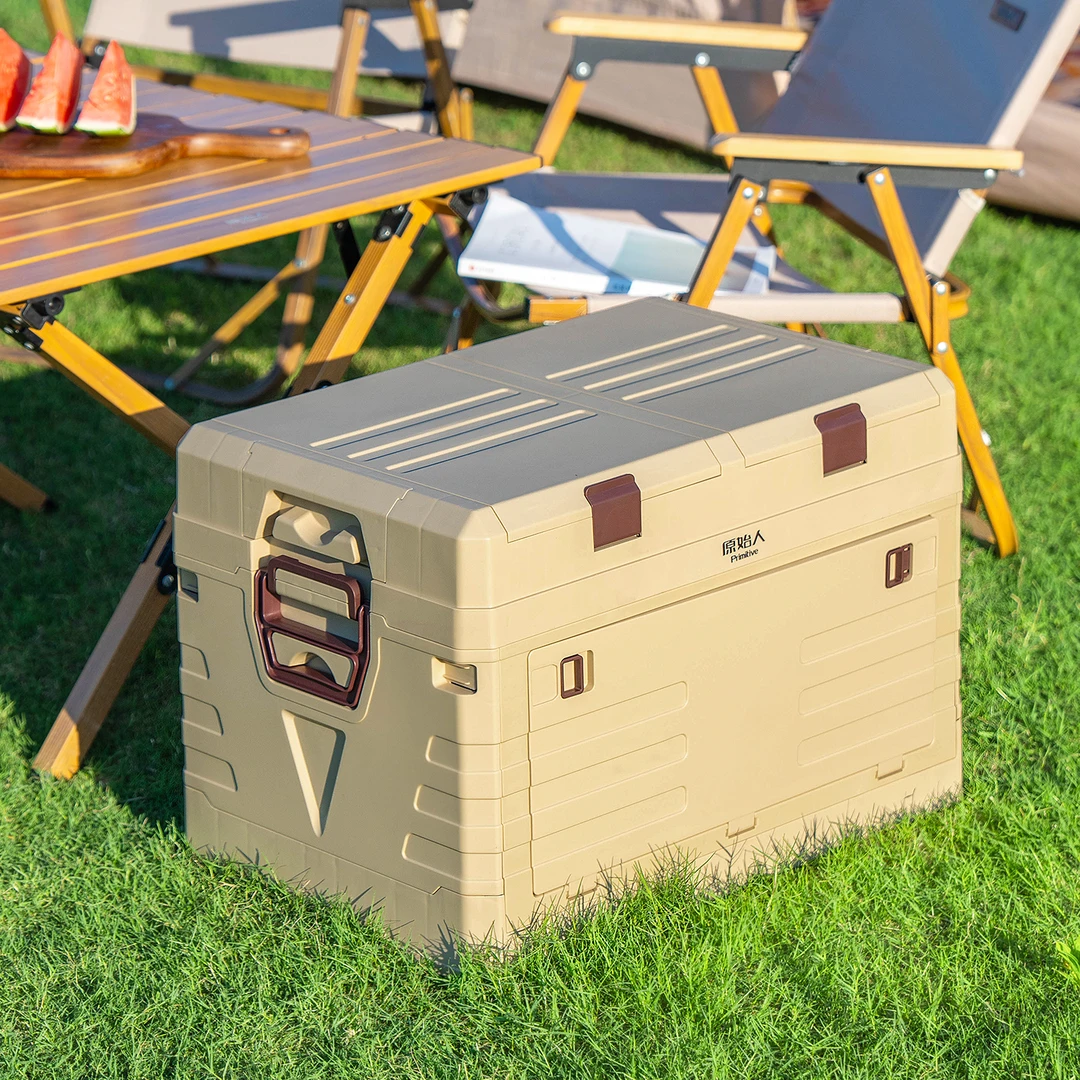 【原始人丽娜折叠箱】收纳储物置物箱子整理野营用品便携式大容量