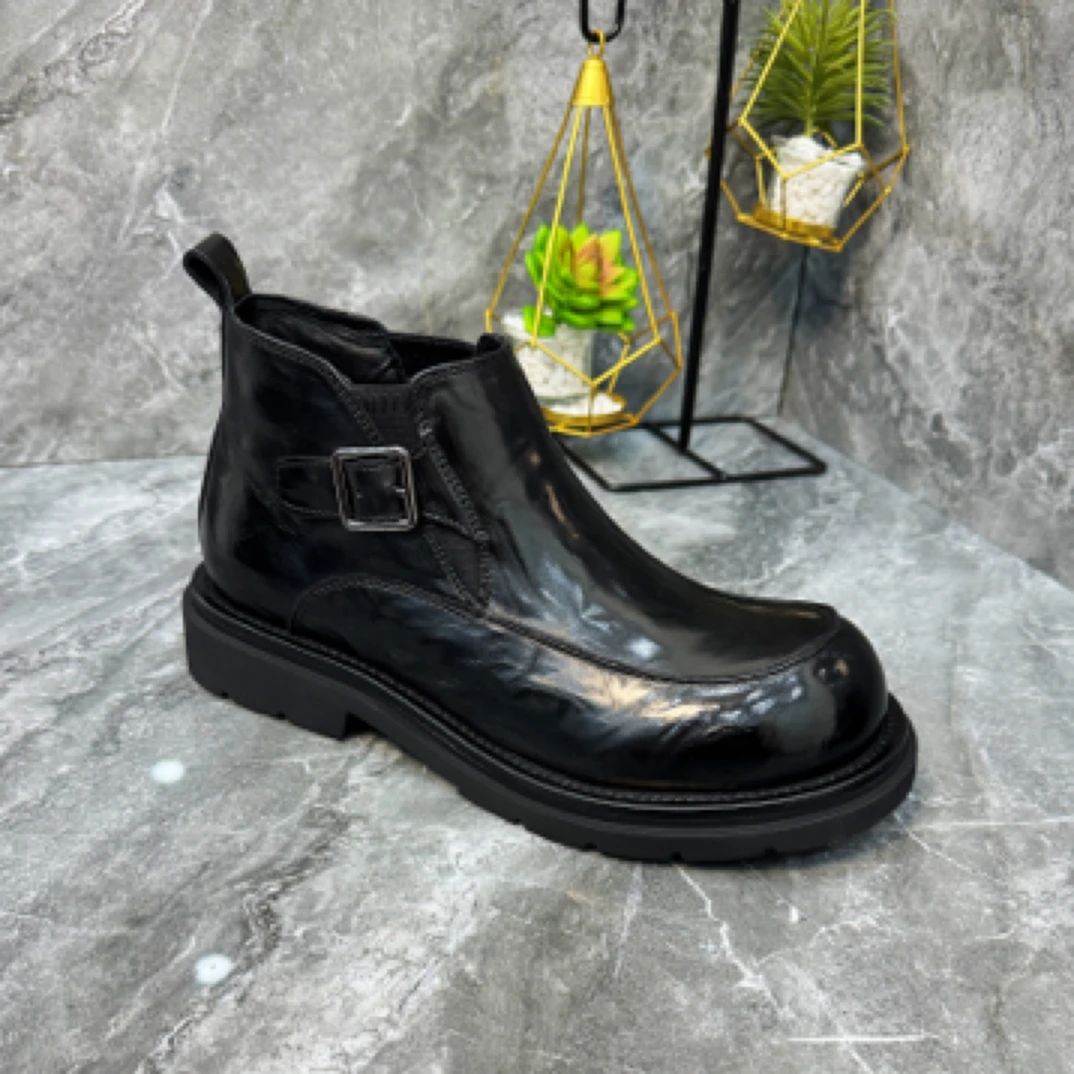 6231-6冬季纯皮时尚百搭男鞋