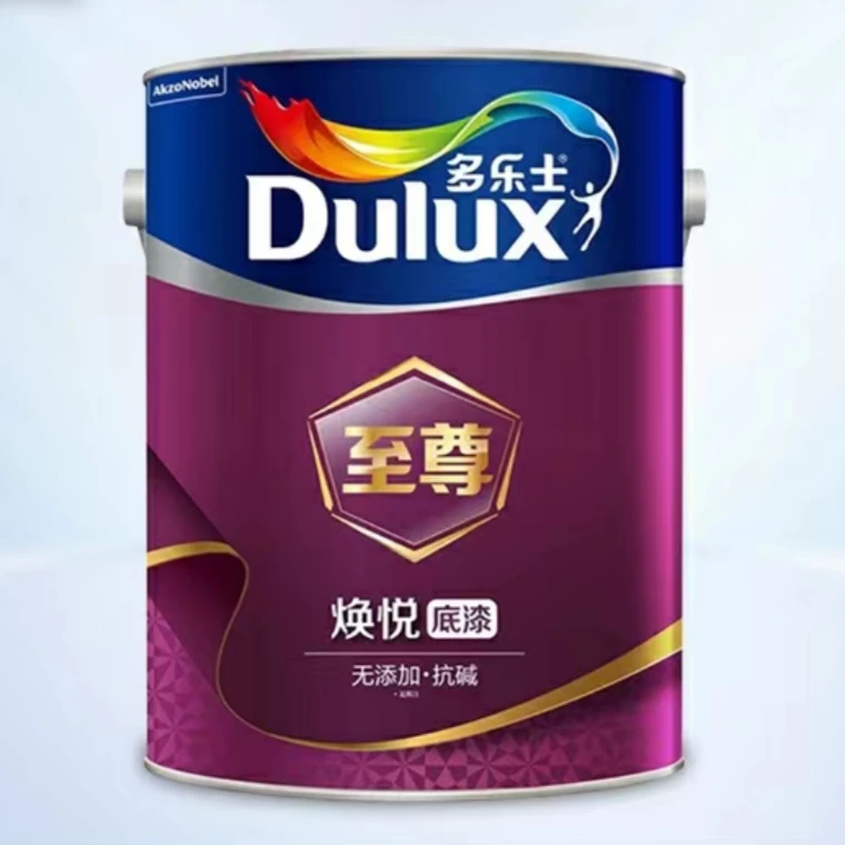 Dulux/多乐士至尊焕悦抗碱无添加底漆涂料乳胶漆环保防霉家装墙面