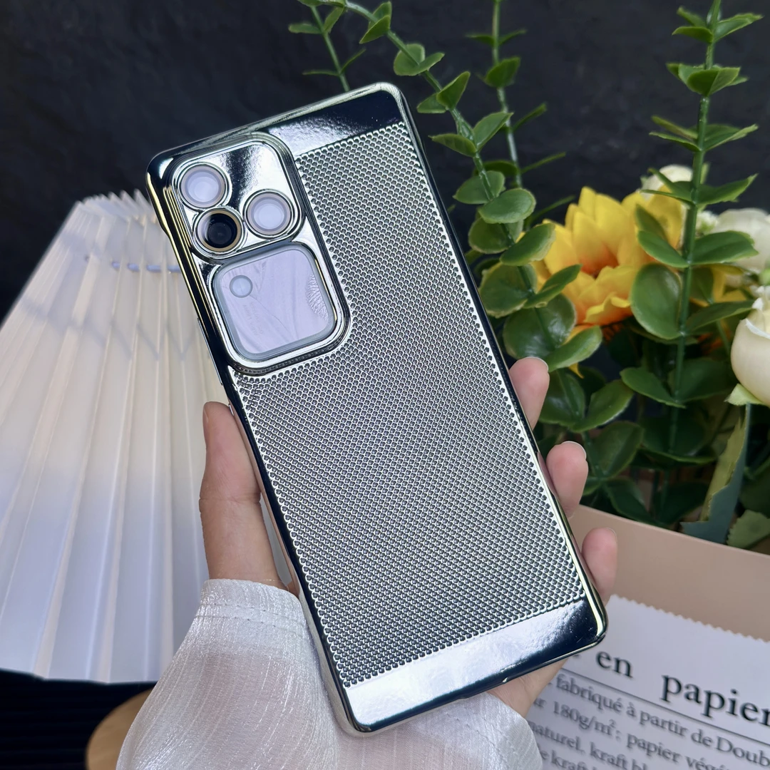 适用于 vivo S18 Pro【超薄电镀+全包镜头护镜】高档散热透气壳