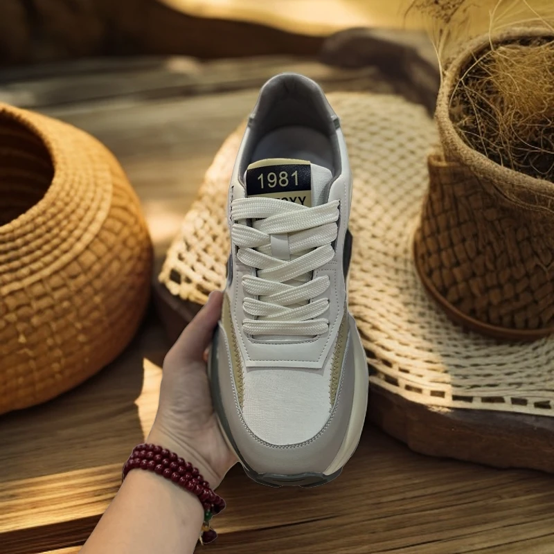 2024秋季新款韩版舒适潮流系带男款休闲鞋百搭时尚低帮单鞋
