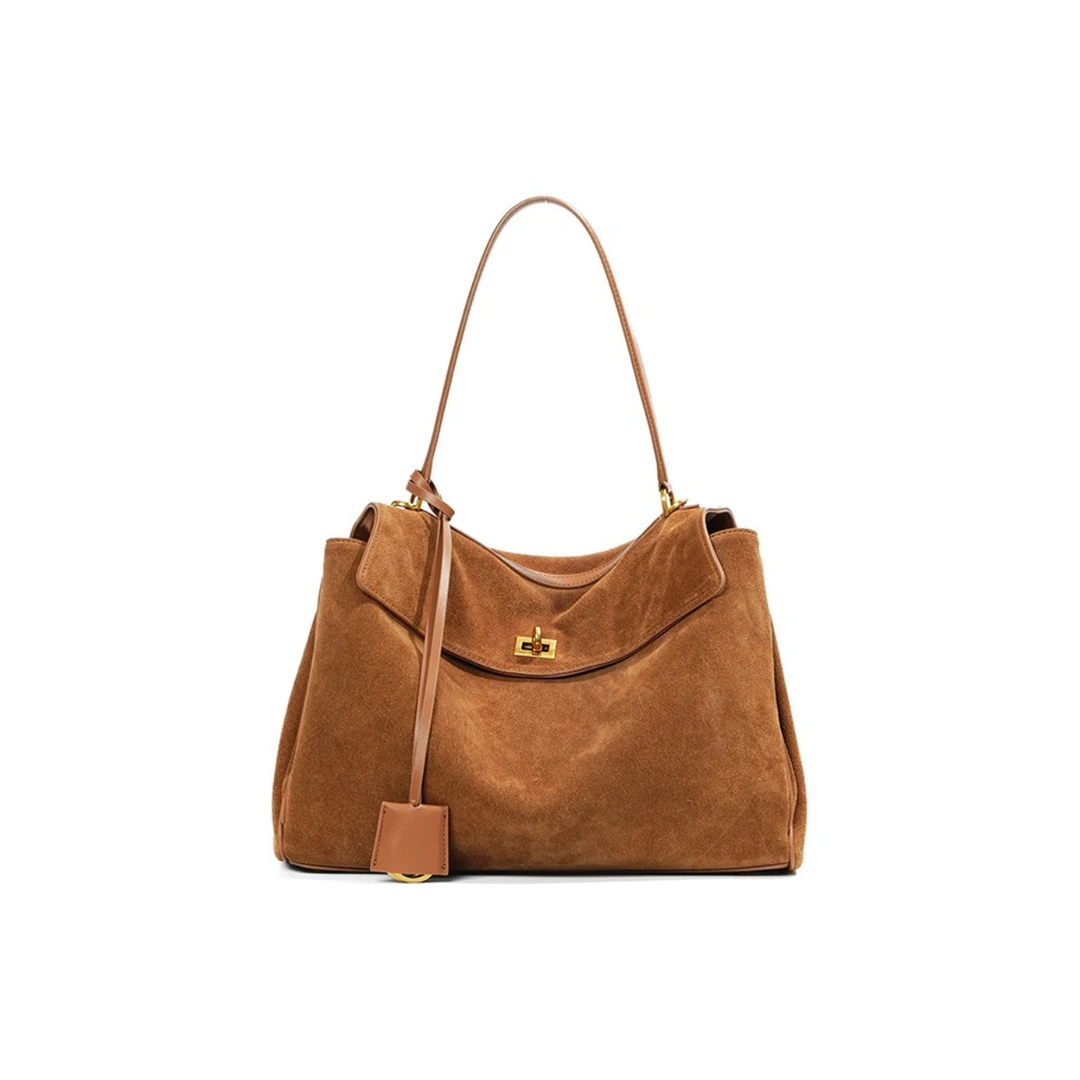 Rose 30cm原创设计高奢真皮包 单肩斜挎包 G601