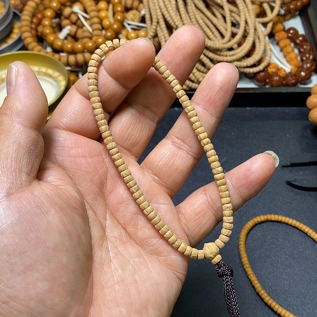 猴头核桃手串全品4-5百香籽73号