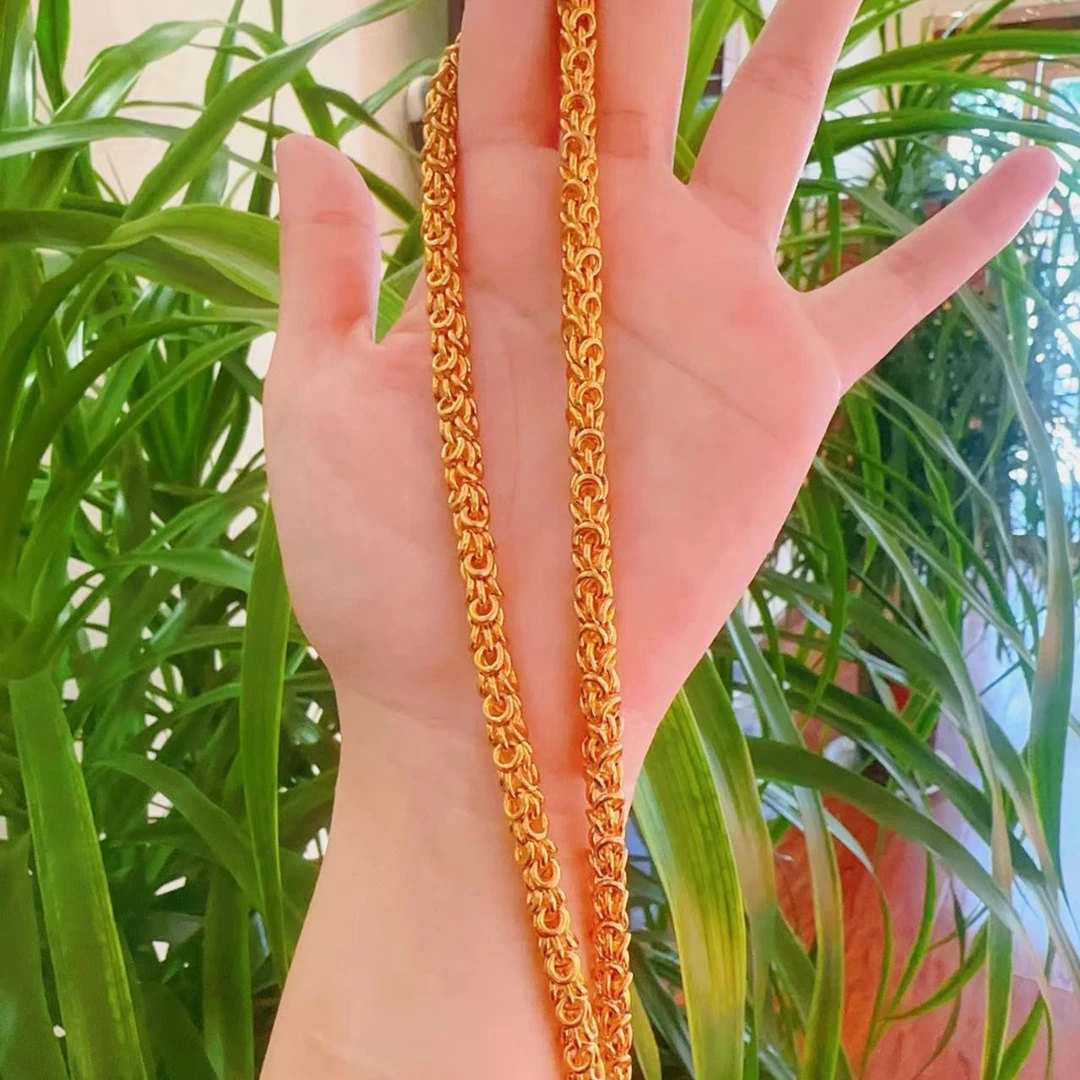 铜合金吊坠 龙骨项链