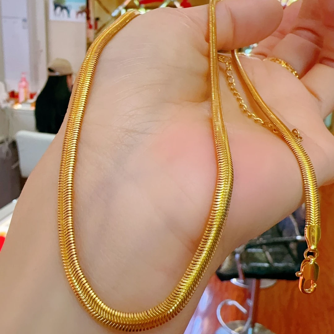 合金项链 蛇皮项链