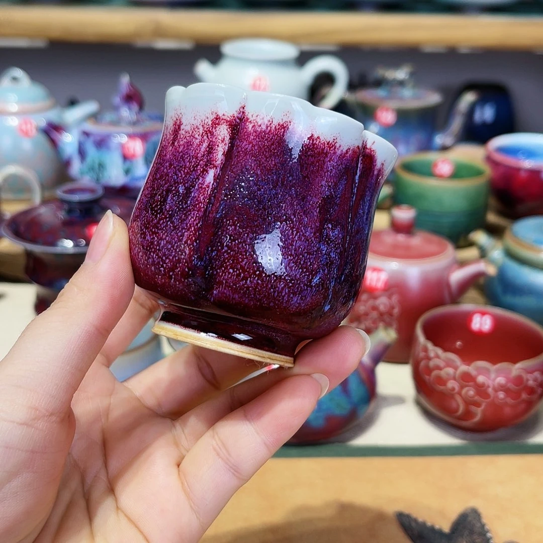 壶禹州钧瓷艺术作品