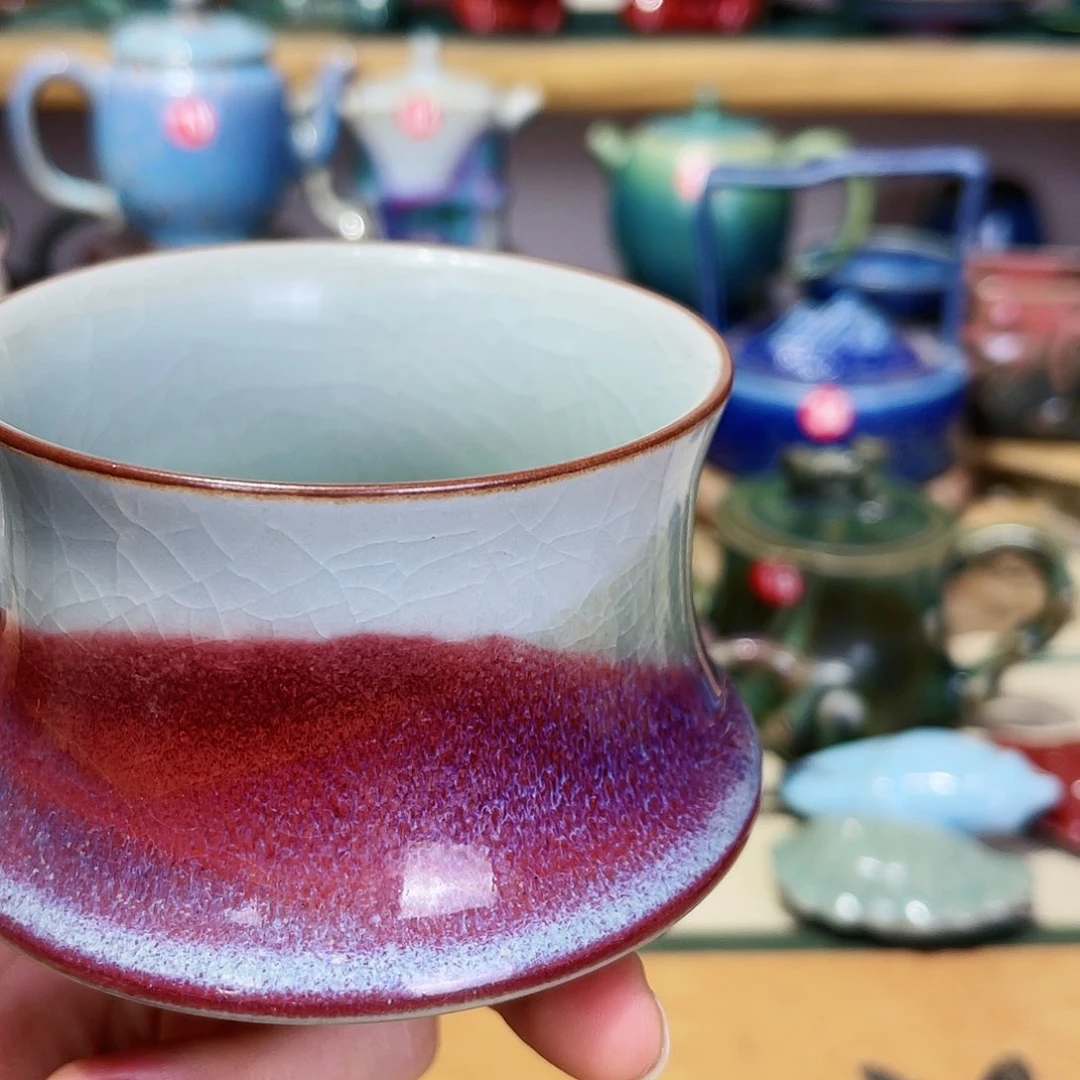 壶孟****州禹州钧瓷艺术作品