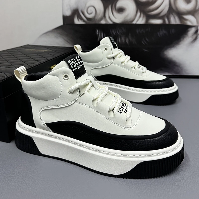 2025夏季新款大码男鞋45轻便舒适休闲运动高帮46防滑耐磨47宽脚鞋