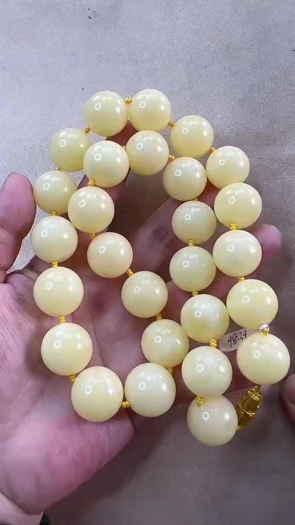 【闪购商品】琥珀颈饰未镶嵌项链