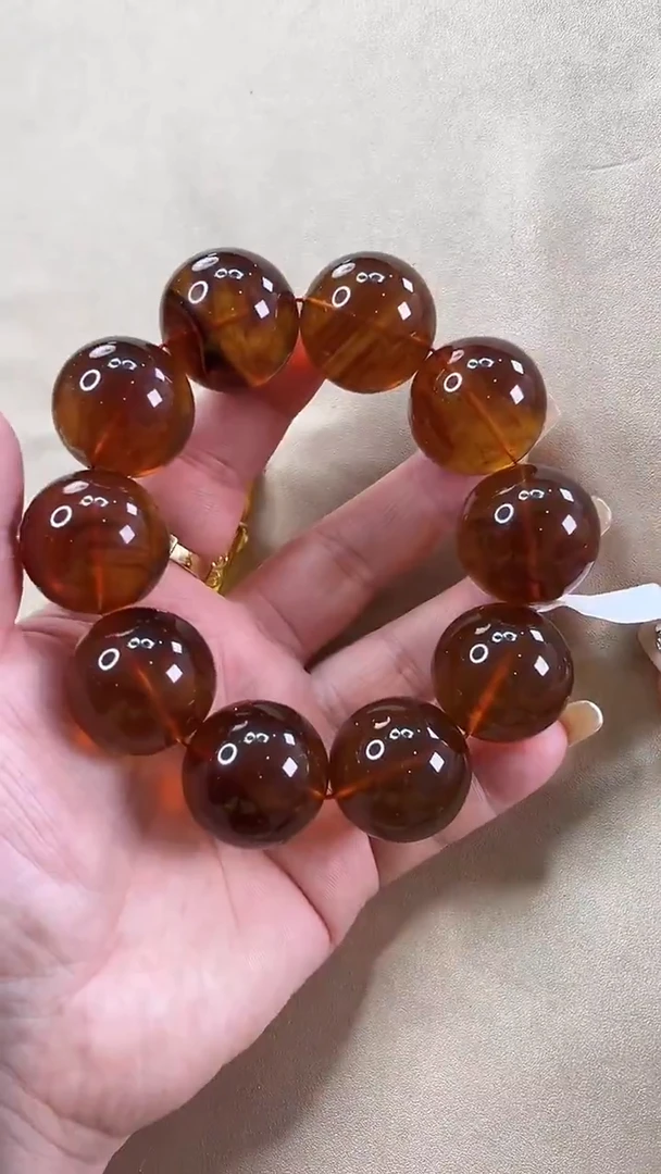 【闪购商品】琥珀手链未镶嵌手串