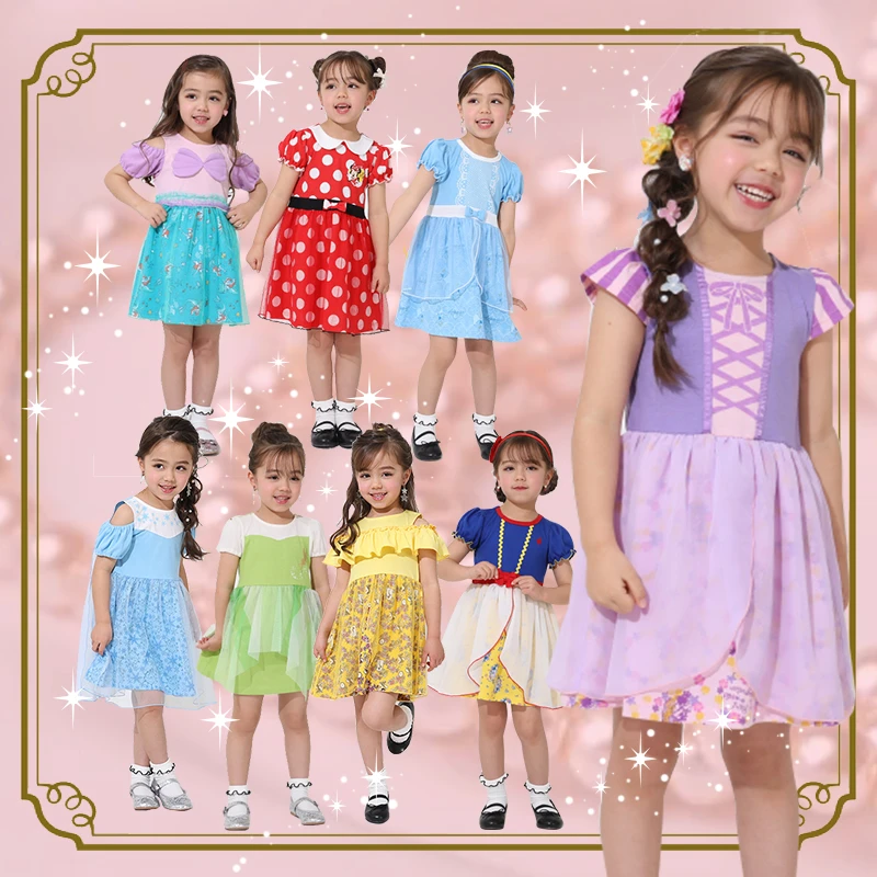 夏季女童公主裙纯棉a类卡通动漫纱幔连衣裙女宝裙子儿童节演出服