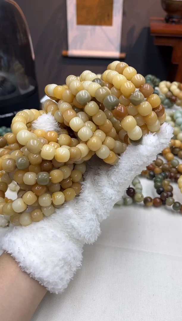 【闪购商品】菩提根/象牙果手串11*12干磨瑕疵（316）