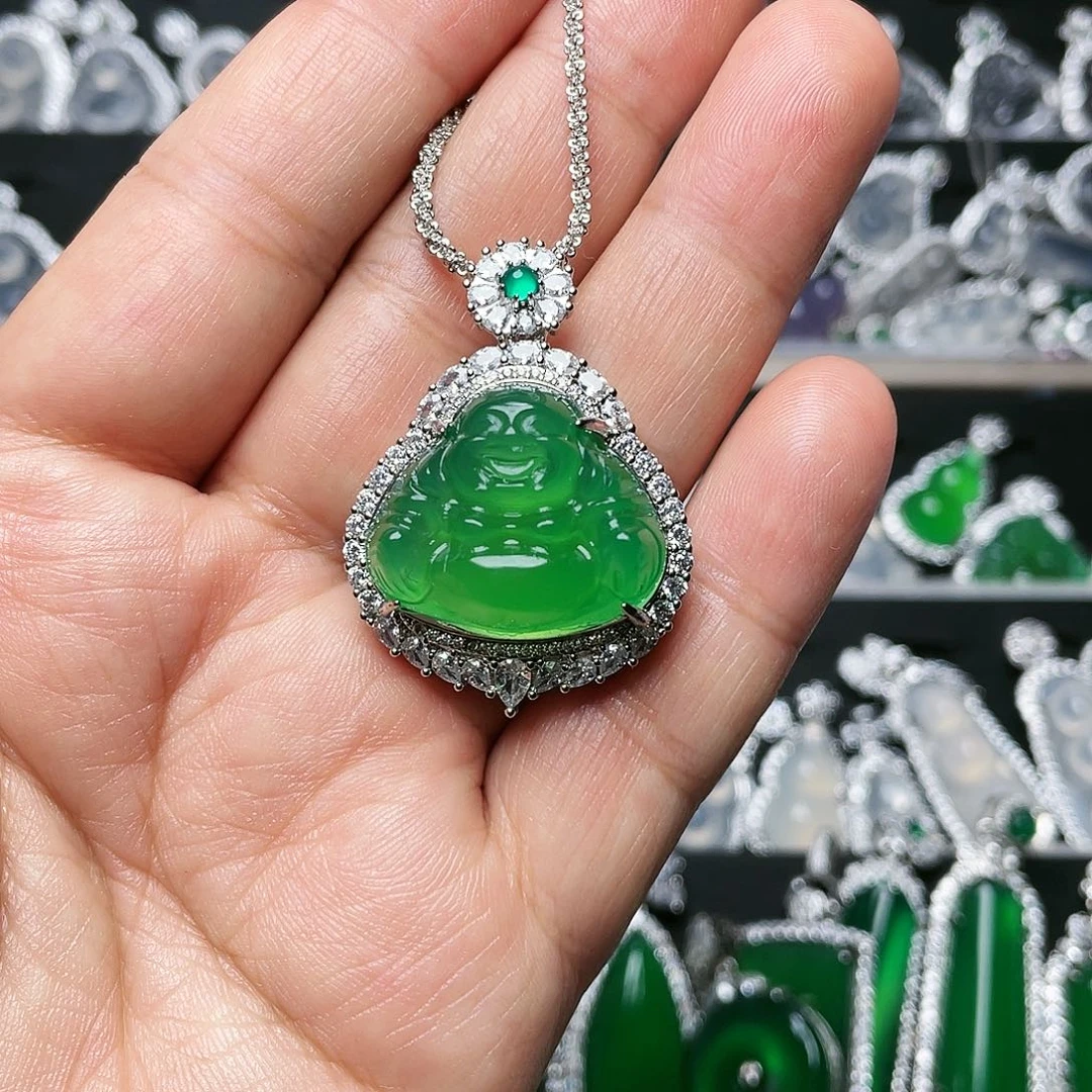 玛瑙/玉髓颈饰合金